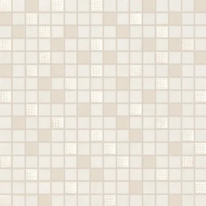 Мозаика Marca Corona Newluxe White Tessere Riv. 30x30 глянцевая
