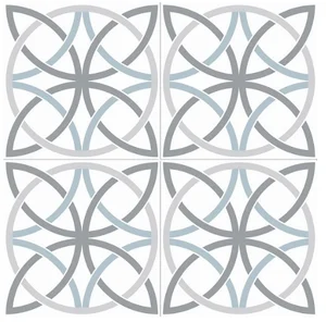Керамогранит Niceker Chic Bosham White NKR_CH_BS_WHI 45x45 матовый