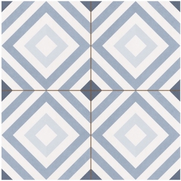 Керамогранит Niceker Chic William Ocean NKR_CH_WI_OCE 45x45 матовый