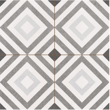 Керамогранит Niceker Chic William Silver NKR_CH_WI_SIL 45x45 матовый