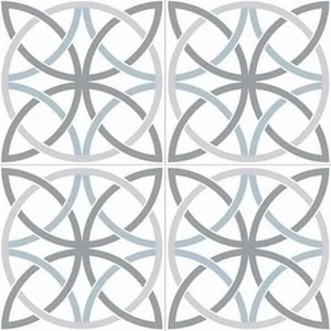 Керамогранит Niceker NKR_CH_B_WH_DP Chic Bosham White 45,2x45,2 матовый