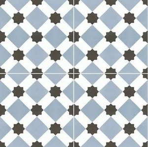 Керамогранит Niceker NKR_CH_HO_BLU_DP Chic Howard Blue 45.2 45,2x45,2 матовый