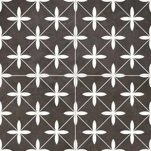 Керамогранит Niceker NKR_CH_PO_BLA_DP Chic Poole Black 45.2 45,2x45,2 матовый