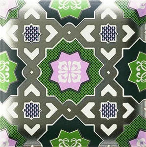 Плитка Mainzu Nilo Green Decor 15x15 глянцевая