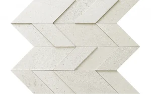 Мозаика Impronta Nordic Stone Mosaico Chevron Islanda NT01MC 28x32 матовая