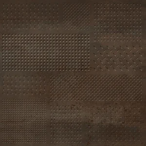 Декоративный элемент Novabell Forge Struttura Metal Mix Bronzo Rett FRG 610R 60x60 матовый