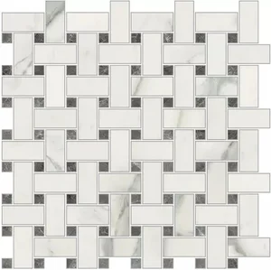 Мозаика Novabell Imperial Michelangelo Apuano Bianco Nat. 30x30 натуральная