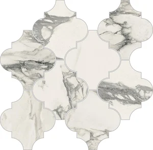 Мозаика Novabell Imperial Michelangelo Provenzale Lev Bianco Apuano IMM 006L 30x32,4 лаппатированная