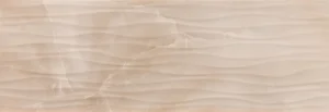 Плитка Ceracasa Olimpia Ondas Brillo Sand 25x73 глянцевая