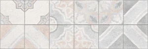 Плитка Vives Omicron Piperi Multicolor 25x75 матовая