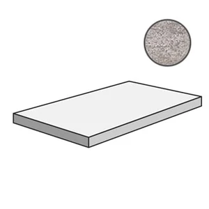 Ступень Acif On Square Angolare SX Cemento AC3B8RS 33x120 матовая