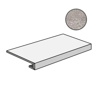 Ступень Acif On Square Gradone Cemento CR3B8R 33x120 матовая