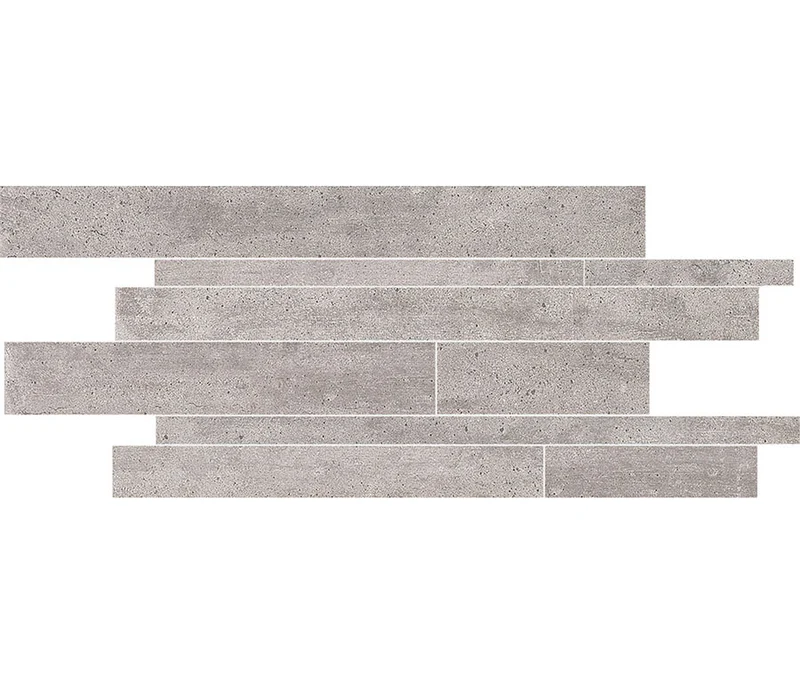 Мозаика Acif On Square Listelli Sfalsati Cemento M633B8R 30x60 матовая