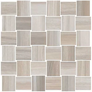 Мозаика Vallelunga Opus Mosaico Intreccio Greige 30x30 матовая