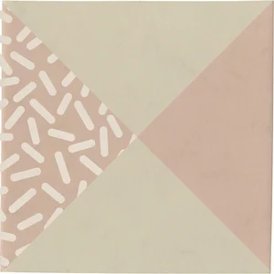 Плитка Ornamenta 80s Four Warm 80S2020FOW 20x20 матовая
