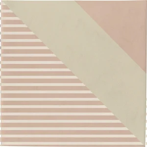 Плитка Ornamenta 80s Oblique Warm 80S2020OW 20x20 матовая