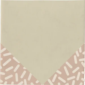 Плитка Ornamenta 80s Shape Warm 80S2020SHW 20x20 матовая