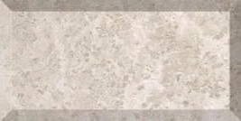 Керамогранит Ornamenta Bloom Botticino Fiorito Diamond BL715BFD 7,5x15 глянцевый