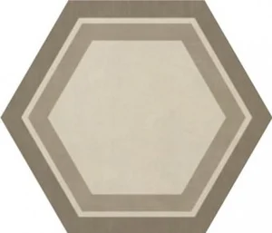 Керамогранит Ornamenta Corebasic Industrial Honeycomb Warm Blend PO122420HXDCO19 60x60 матовый