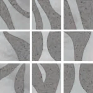 Керамогранит Ornamenta Maiolicata Abstraction White M2020ABW 20x20 матовый