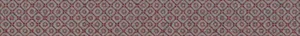 Керамогранит Ornamenta Maiolicata Flower Red M15120FLR 15x120 матовый