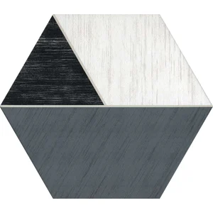 Керамогранит Ornamenta Medley Multiplex Black ME25MB 25x25 матовый