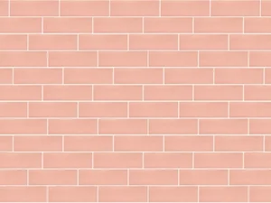 Плитка Ornamenta Pick’n Brick Rosa Glossy PB0515ROG 5x15 глянцевая