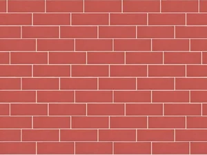 Плитка Ornamenta Pick’n Brick Rosso Glossy PB0515RMG 5x15 глянцевая