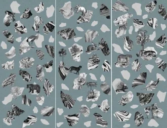 Operae Collage Blue OP120278CLBL