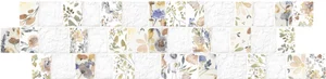 Декоративный элемент Oset Soul White Deko 8x44,3 матовый