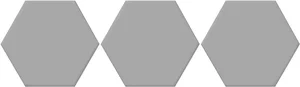 Керамогранит Oset Versalles HEX Grey 20x24 матовый