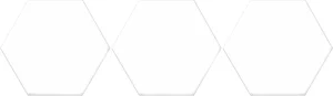 Керамогранит Oset Versalles HEX White 20x24 матовый