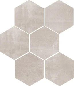 Мозаика Colli Paco Esagona Grigio 3882 29,5x38,5 матовая