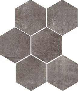Мозаика Colli Paco Esagona Piombo 3883 29,5x38,5 матовая