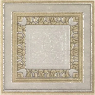 Вставка Grespania Palace Ambras 2 Gris 9,6x9,6 полированная