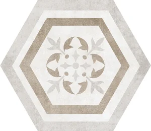 Декоративный элемент Pamesa At. Hex. Alpha Mix-Beige 25,8x29 матовый