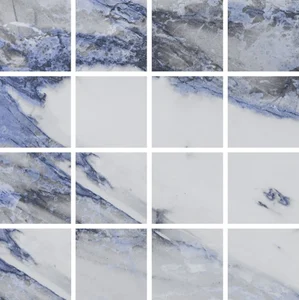 Мозаика Pamesa Arno Azzurro Leviglass Malla 30x30 полированная