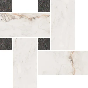 Мозаика Pamesa Cr.Pisa Malla Twisted Gold 21x26 полированная