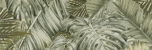 Декоративный элемент Pamesa Trend Vegetal Green Rect 33,3x100 матовый