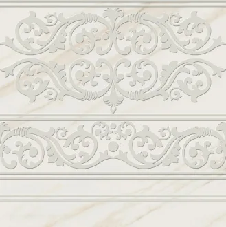 Tresana Cenefa Vitreo Blanco Rect