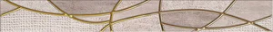 Бордюр Azori Pandora Latte Charm Border 7,5x63 матовый