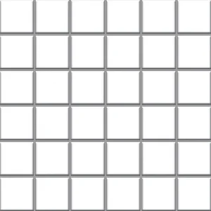 Мозаика Paradyz Altea Bianco Mozaika (4,8x4,8) 29,8x29,8 матовая