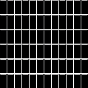 Мозаика Paradyz Altea Nero Mozaika (2,3x4,8) 29,8x29,8 матовая