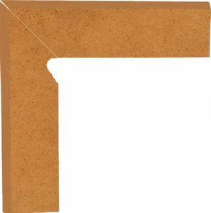 Бордюр Paradyz Aquarius Beige Цоколь левый (B+A) 8,1x30 матовый