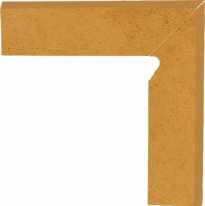 Бордюр Paradyz Aquarius Beige Цоколь правый (B+A) 8,1x30 матовый