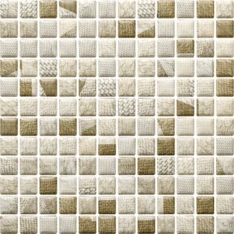 Attiya Beige Mozaika Prasowana K. (2,3X2,3) Mix
