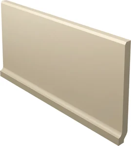 Бордюр Paradyz Bazo Beige Cokol Wywiniety Monokolor Mat. 10x19,8 матовый
