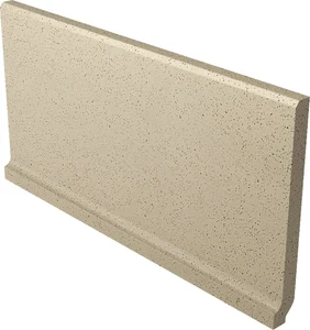 Бордюр Paradyz Bazo Beige Cokol Wywiniety Sol-Pieprz Mat. 10x19,8 матовый
