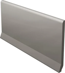 Бордюр Paradyz Bazo Grys Cokol Wywiniety Monokolor Mat. 10x19,8 матовый