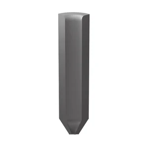 Спецэлемент Paradyz Bazo Nero Profil Wewnetrzny Monokolor Ostry 3x10 матовый